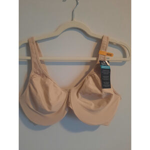 Women's BALI Beige Minimizer Bra 38DD